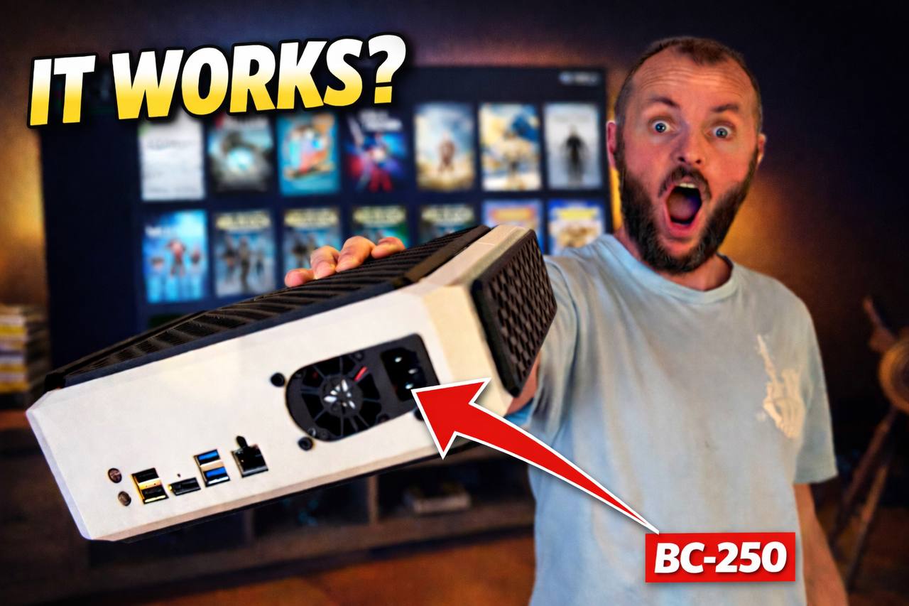 BC-250 Couch Gaming Console build log thumbnail